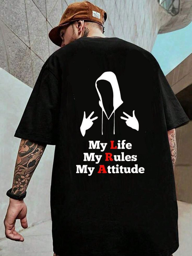 SCUDI SCUDI Printed Men Round Neck Black T-Shirt - Flipkart Deal