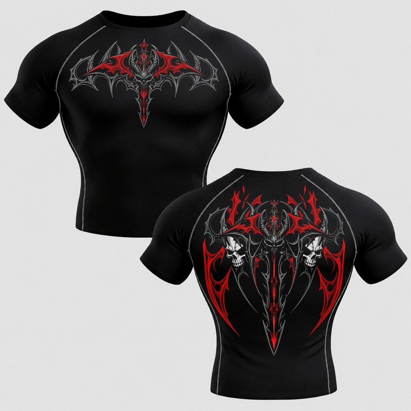 Wayup Graphic Print Men Round Neck Black T-Shirt