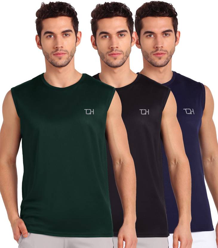 TQH Pack of 3 Men T-Shirt