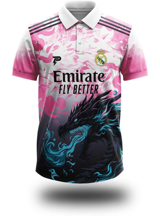 SFENTERPRISE Printed Men Polo Neck Multicolor T-Shirt