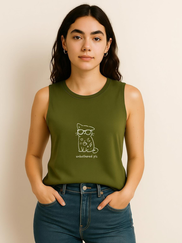 Yilden Yilden Printed Women Round Neck Dark Green T-Shirt - Flipkart Deal