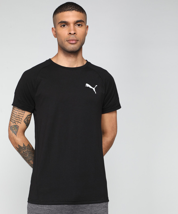 puma black t shirt