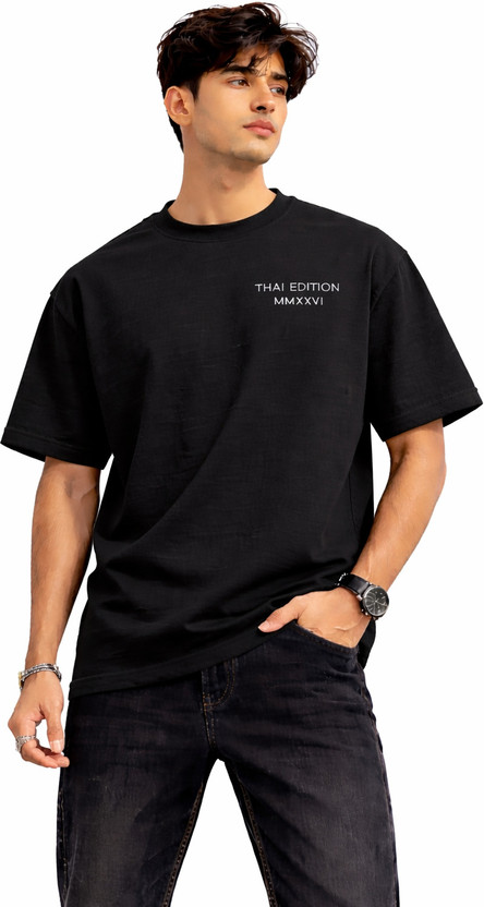 Gan Gan Printed Men Round Neck Orange T-Shirt - Flipkart Deal