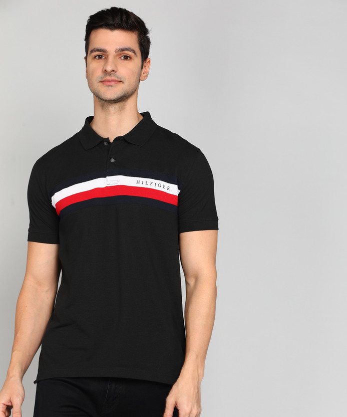 tommy hilfiger black t shirt