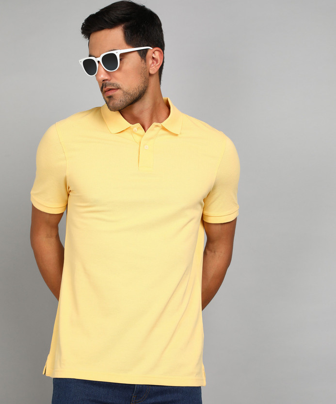 Marks and spencer mens yellow shirts Clearance