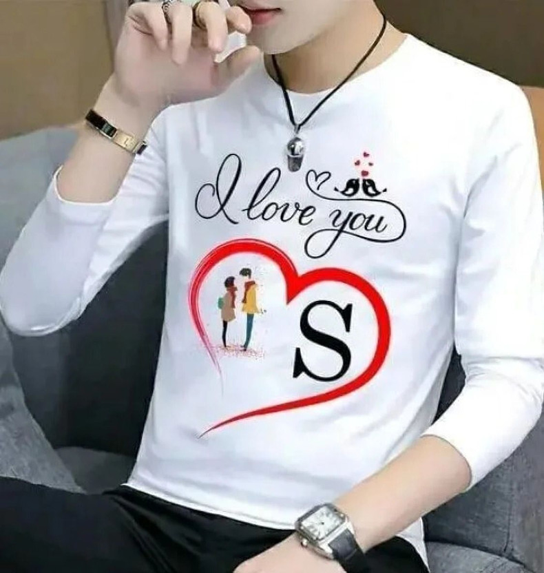 RCS Fashion Printed Men Round Neck White T-Shirt