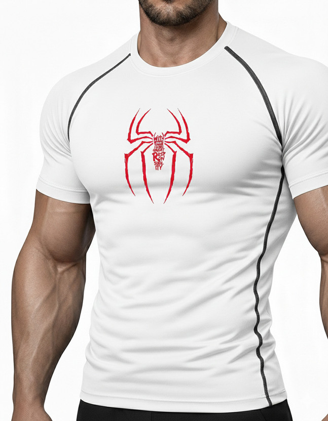 Krd Krd Printed Men Round Neck White T-Shirt - Flipkart Deal