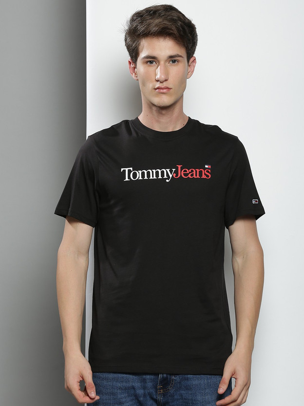 tommy hilfiger black t shirt