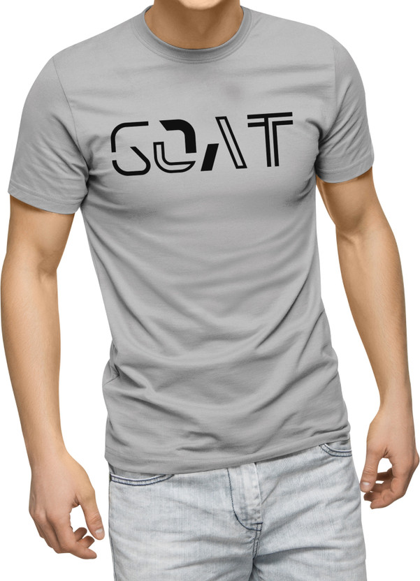 3colors 3colors Printed Men Round Neck Grey T-Shirt - Flipkart Deal