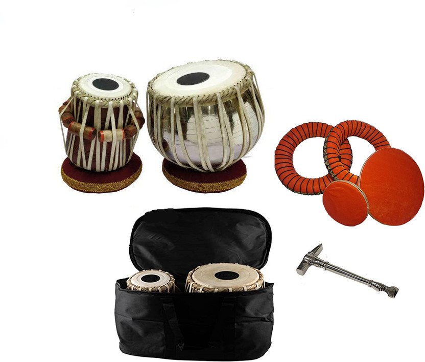 KHALSA MUSICAL Tabla Set Students/Boys/Girls Tabla Tabla(Dayan - 13 cm, Bayan - 22 cm)
