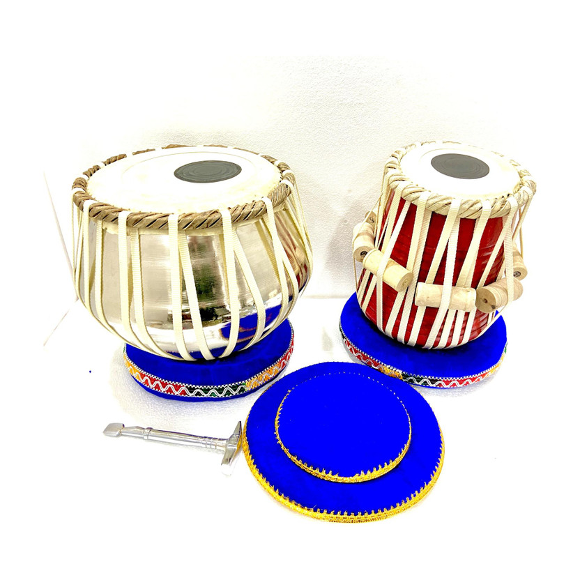 BestBrother Tabla Set With Free Gatta, Plywood Ring set,Hammer And Carry Bag Tabla(Dayan - 13 cm, Bayan - 22 cm)