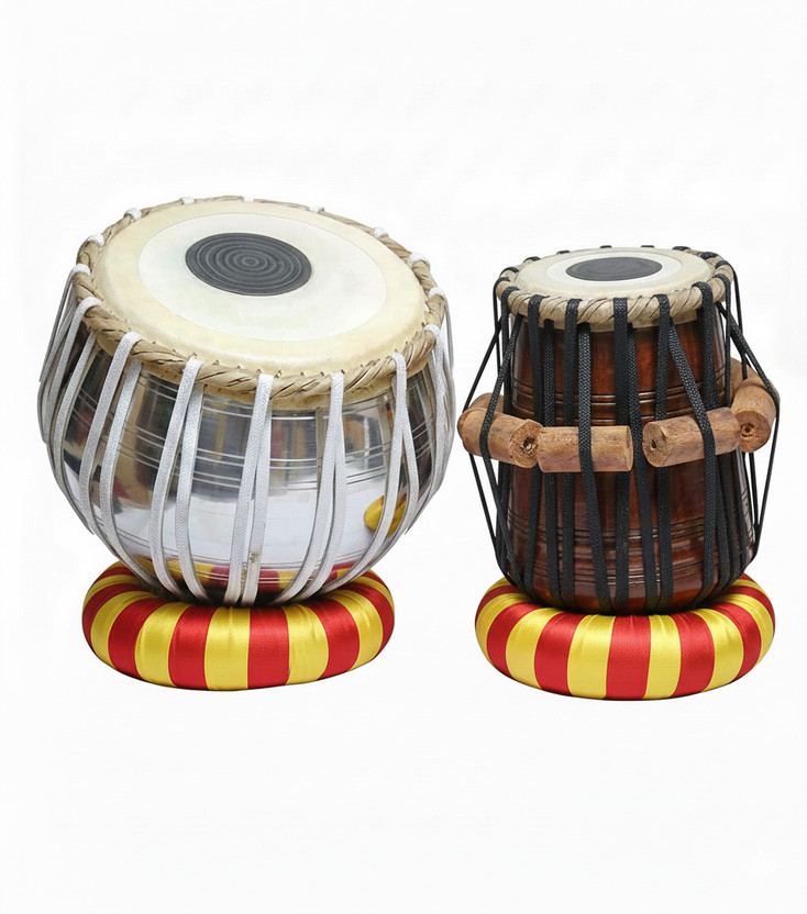 Fateh Musical Instrument Tabla(Dayan - 14 cm, Bayan - 22 cm)