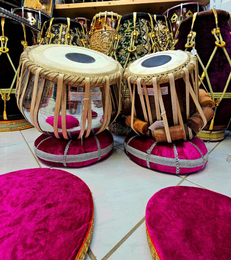 KHALSA MUSICAL Tabla(Dayan - 13 cm, Bayan - 22 cm)