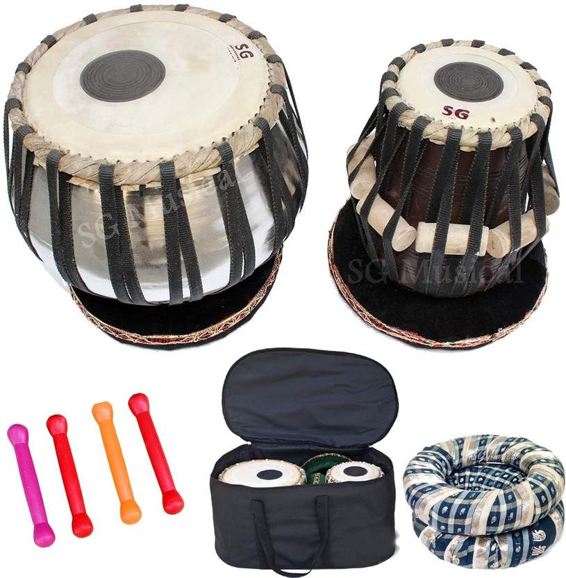 Trading Dukan music instrument tabla Tabla(Dayan - 14 cm, Bayan - 22 cm)