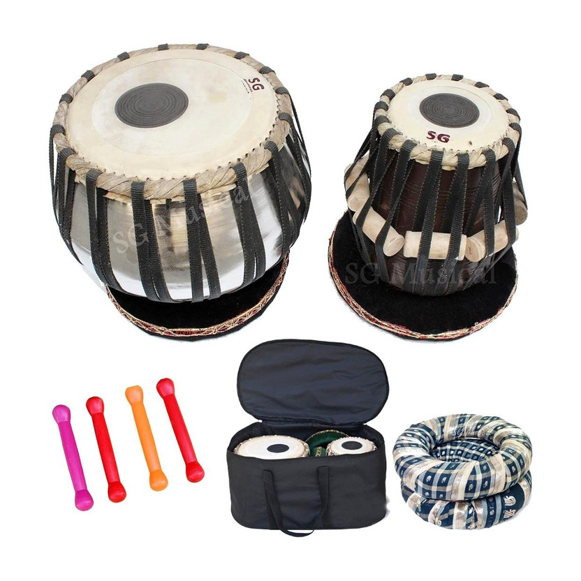 Trading Dukan music instrument tabla Tabla(Dayan - 14 cm, Bayan - 22 cm)