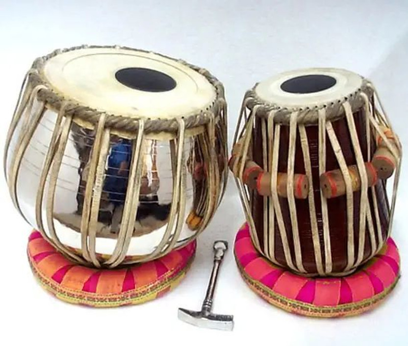 Musical Empires best tabla under 5000 instrument Tabla(Dayan - 14 cm, Bayan - 22 cm)
