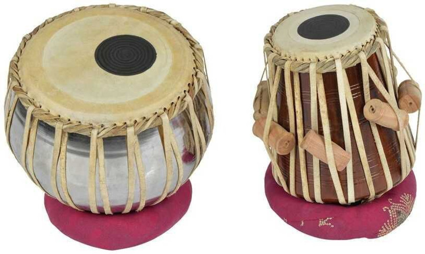 SG MUSICAL Tabla Complete Set with Bag, Ring and Tuning hammer Tabla(Dayan - 14 cm, Bayan - 22 cm)