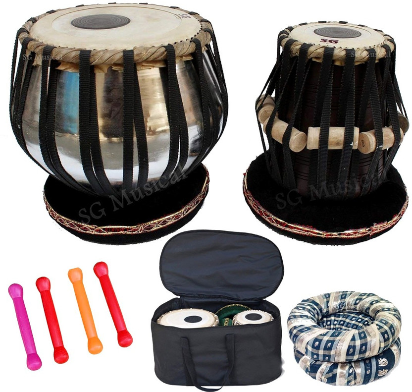 Trading Dukan tabla set for kids Tabla(Dayan - 14 cm, Bayan - 22 cm)