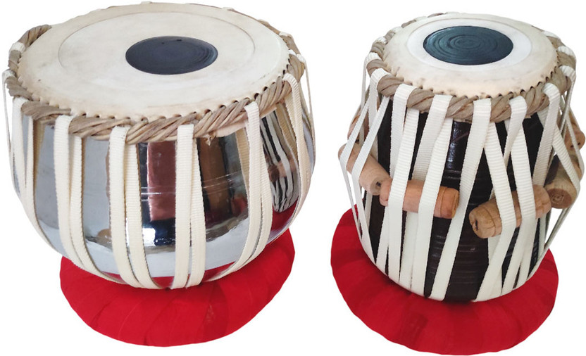 HS Internet Indian Classical Musical Tabla(Dayan - 14 cm, Bayan - 22 cm)