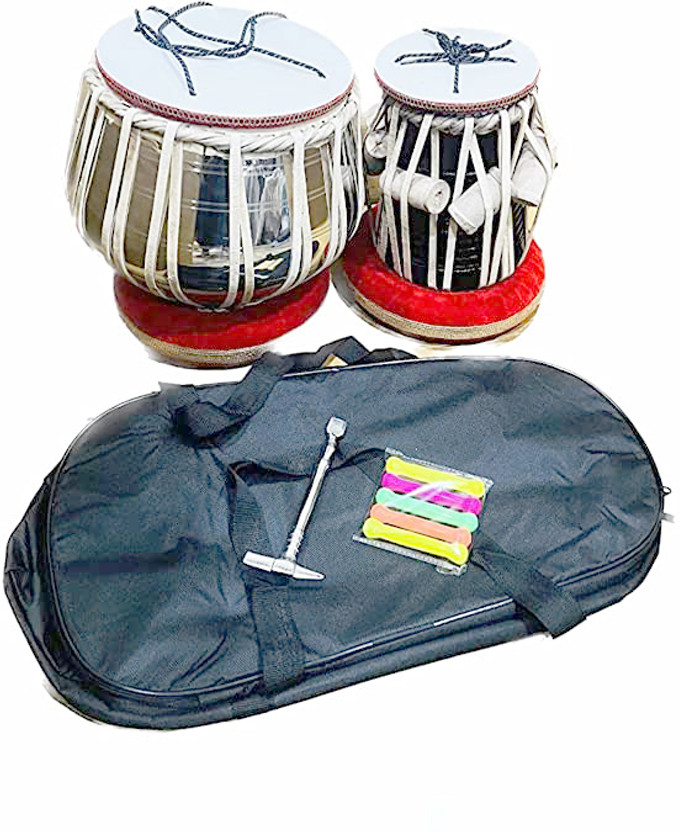 MAGA MART Best Quality Tabla Set Tabla Bag Tabla(Dayan - 13 cm, Bayan - 22 cm)