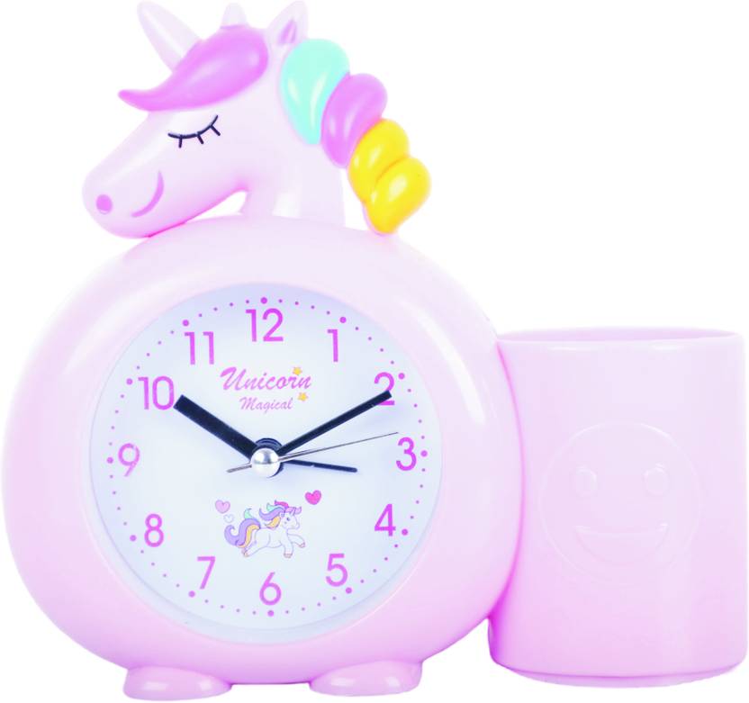 Roly Poly Analog Pink Clock Price in India Buy Roly Poly Analog Pink
