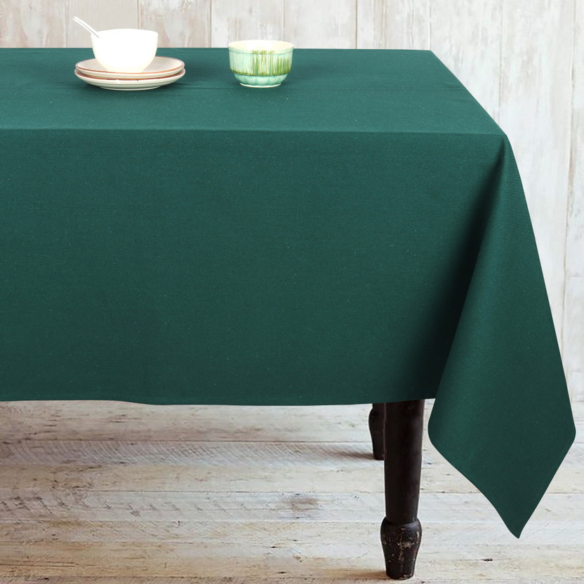 AIRWILL AIRWILL Cotton 4 Seater Solid Table Cover(Green) - Flipkart Deal