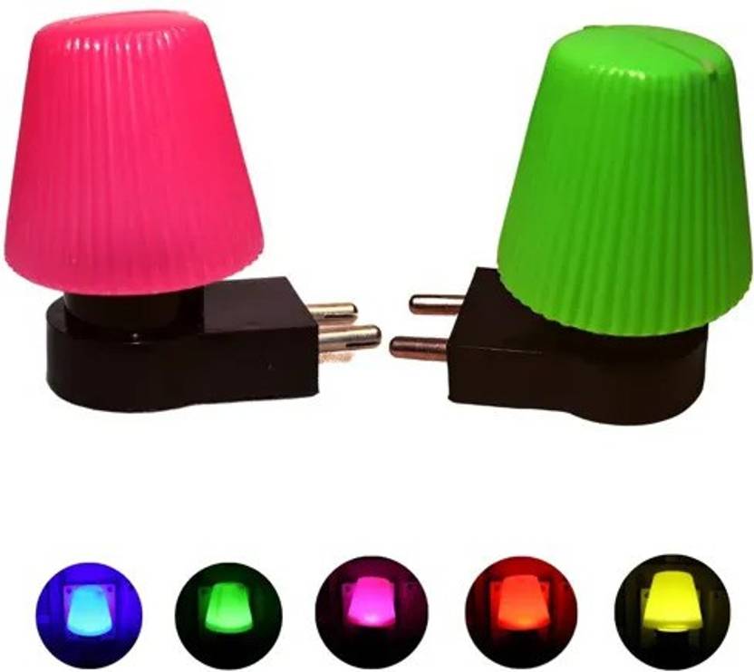 Led Night Umbrella Shape Hanging Lights Pack of 2 Night Lamp Price in