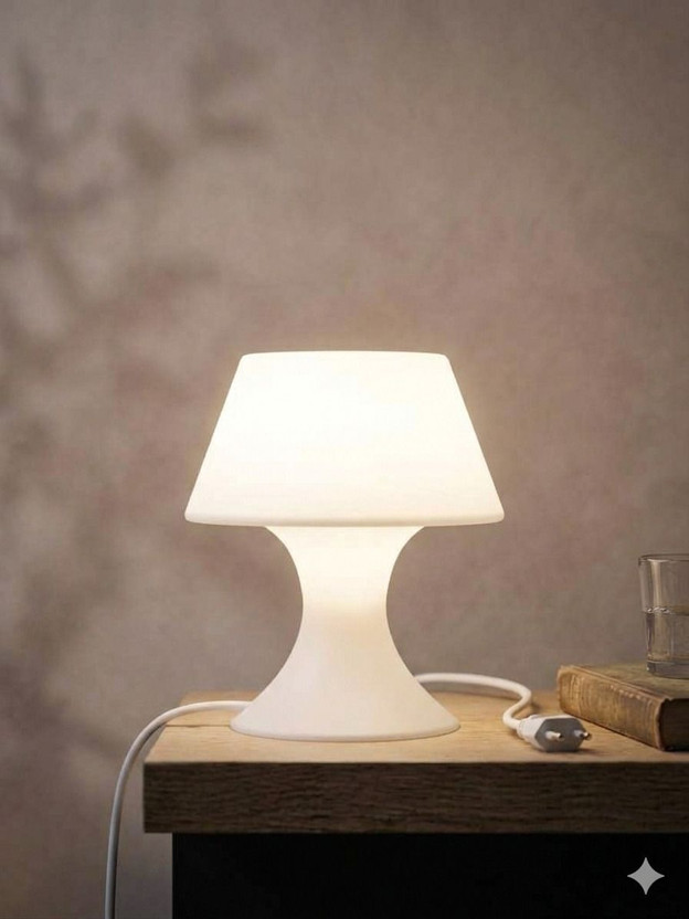 GLOW WARM Night Light for Bedroom Night Lamp(12.7 cm, White)