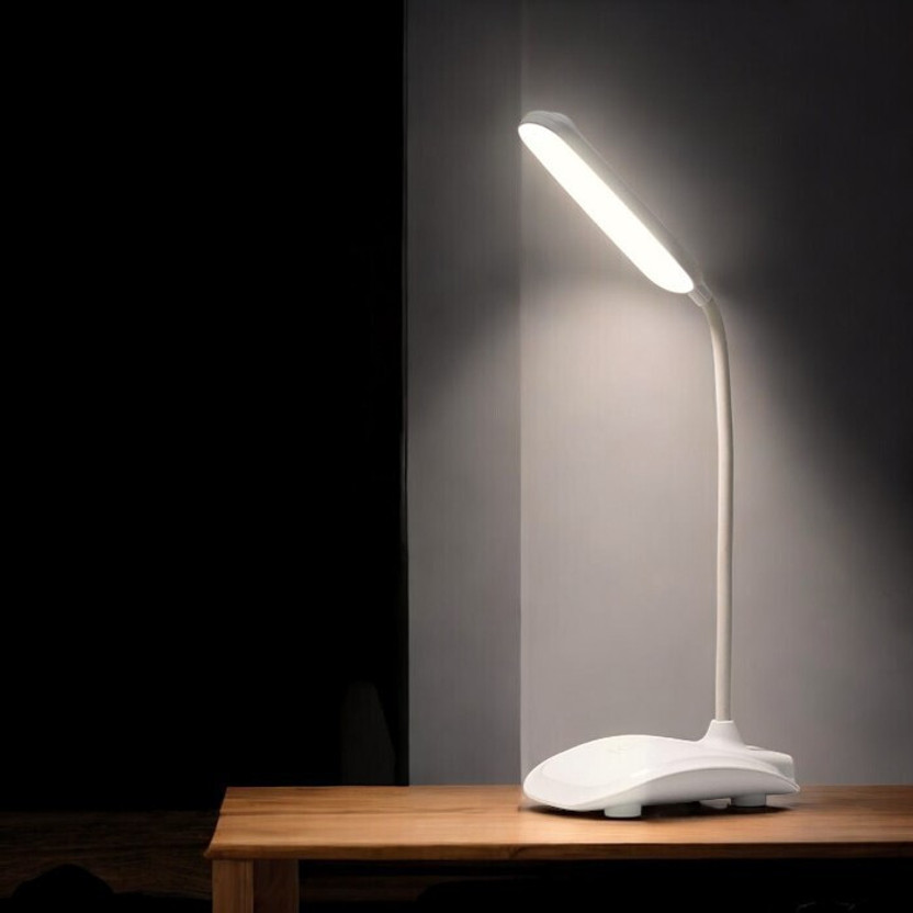 REXBURG Study LED Touch On/Off Switch Student Study Table Lamps158 Table Lamp(9.5 cm, White)