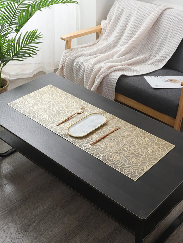 Castle Decor Gold 92 cm Table Runner(PVC)