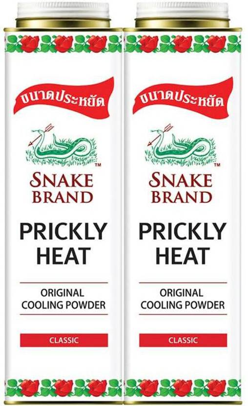snake Prickly Heat Cooling Talcum Powder Classic |Heat & Rash Treatment ...
