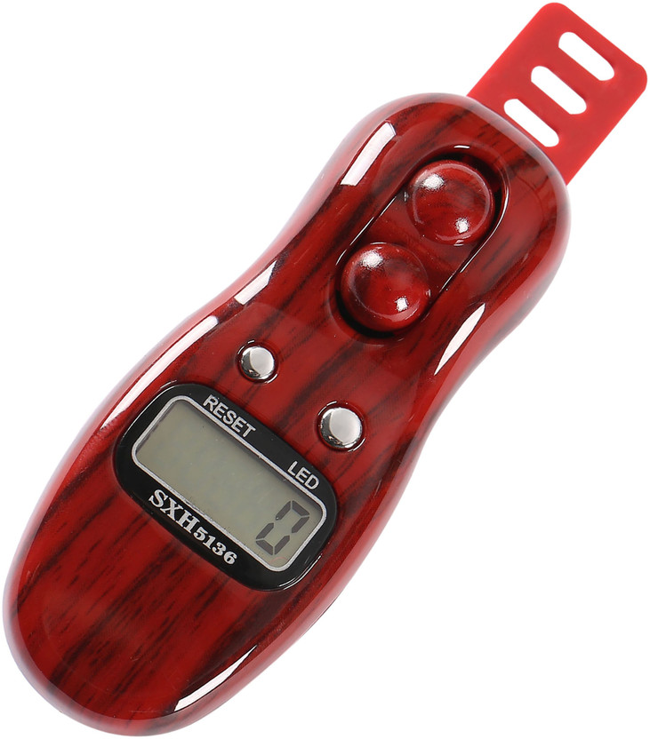 TodayAndCo Tasbih New Beads Digital Tasbih Beep Sound Hand Tally Counter Ring Tasbeeh Digital Tally Counter(Red Pack of 9999)