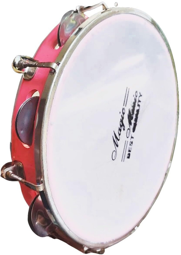 Chhabra Kreations 9 cm With Head Tambourine(Metal)