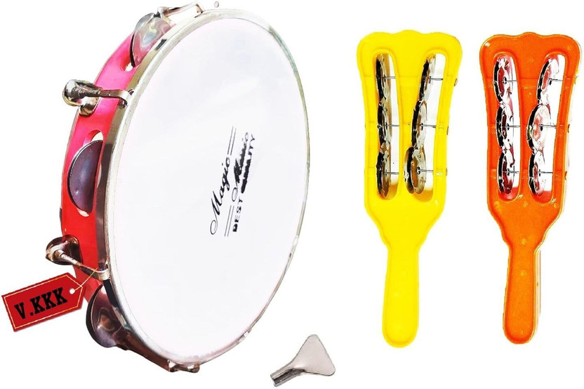 AOKO 10 cm Headless Tambourine(Metal)