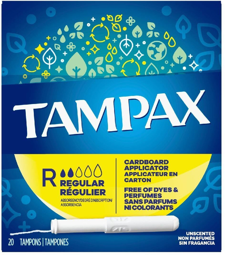 Tampax Regular 20 Tampons Tampons