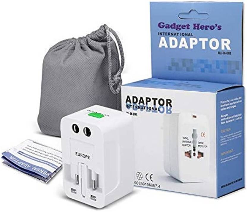 multitraders All in One Universal Power Adapter. Worldwide Travel