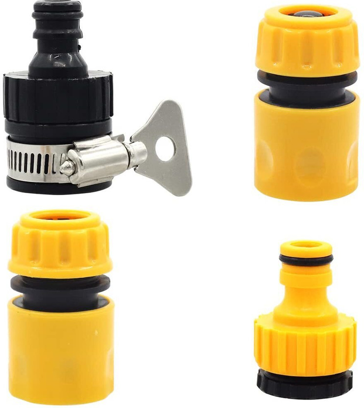 Roztocze 4Pcs Universal Tap Connector Pipe Connector for Tap Quick Connectors Hose Connector