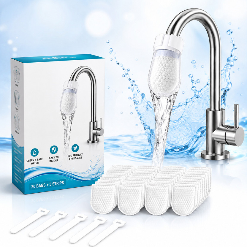 BUZZMEX BUZZMEX faucet water filter pads with 5 sprit filter mesh disposable sink faucet Tap Mount Water Filter - Flipkart Deal