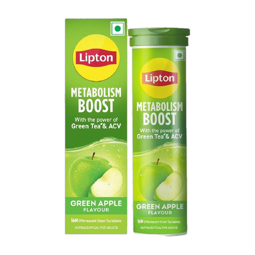 Apple Lipton Metabolism Boost - Green Apple Flavor Green Apple Green Tea Box(65.6 g) - Flipkart Deal