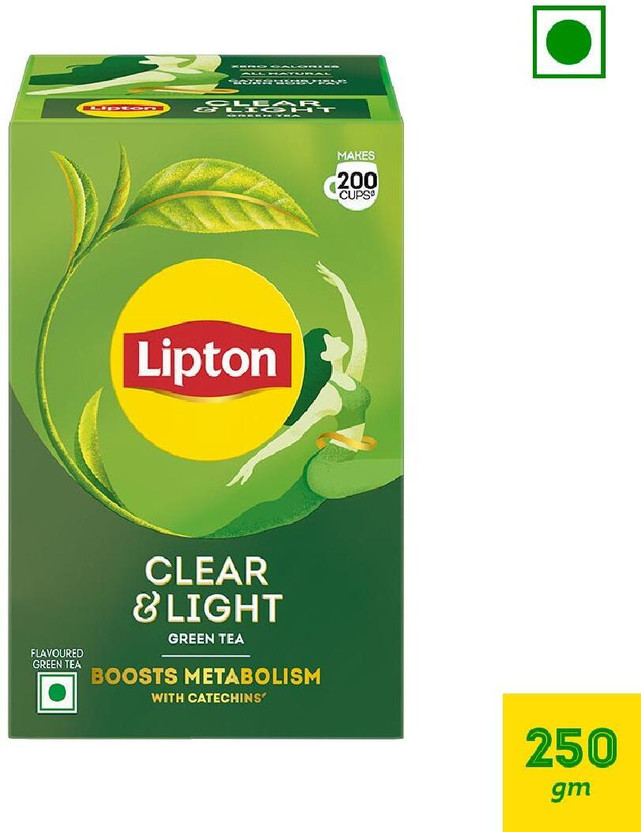 Lipton Clear and Light J&A Apple, Jasmine Green Tea Box(250 g)