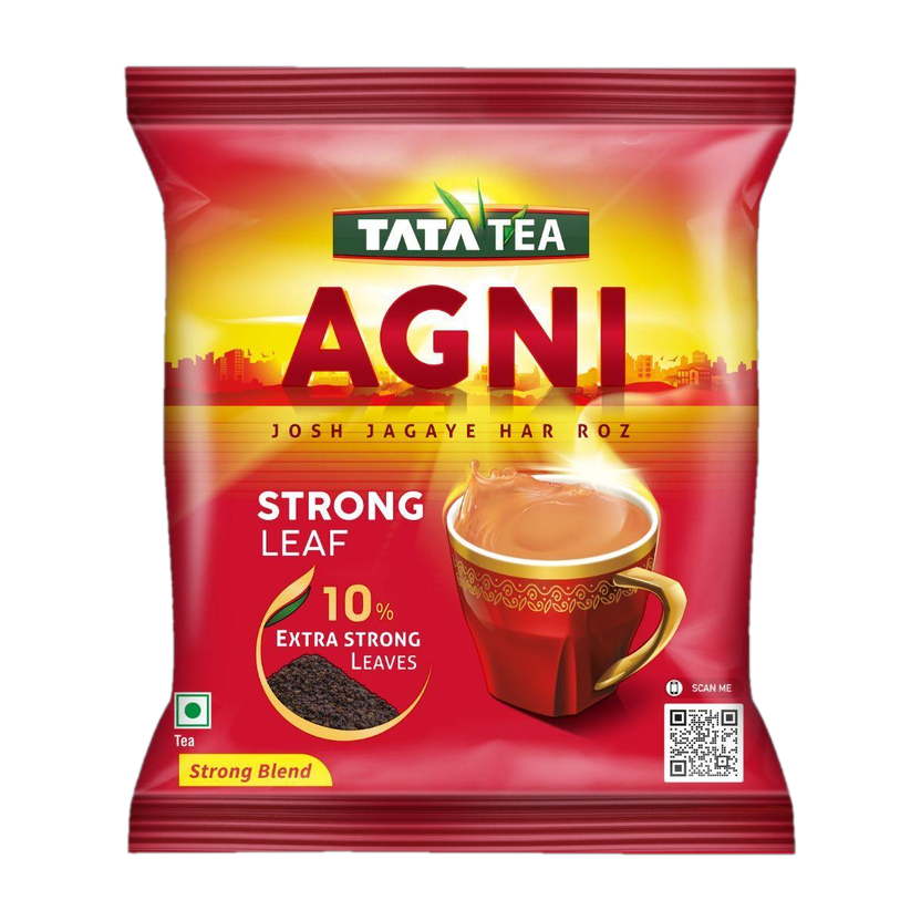 Tata Tea Agni Strong Leaf Black Tea Pouch(250 g)