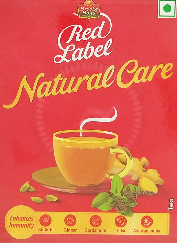 Red Label Natural Care Cardamom, Ginger, Liquorice, Tulsi Tea Box(250 g)