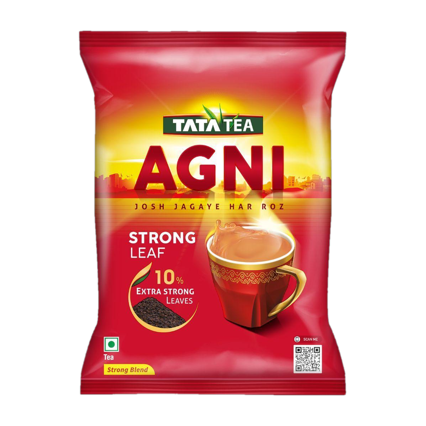 Tata Tea Agni Strong Leaf Black Tea Pouch(1 kg)