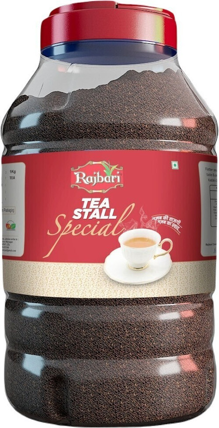 Rajbari Tea Stall Special | 3 Kg | Wholesale Pack | Super Saver | Ideal for Hotel & Cafe Plain, Unflavoured Tea Plastic Bottle(3 kg)