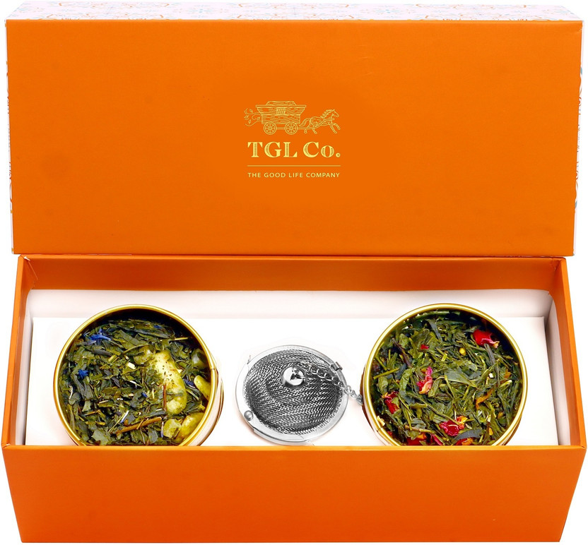 TGL Co. 4GBCraftCeleb Mango, Saffron Green Tea Pouch(30 g)
