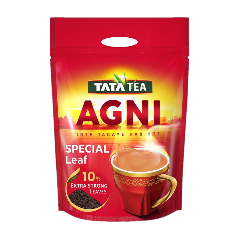 Tata Tea Agni Strong Leaf Black Tea Pouch(1.5 kg)