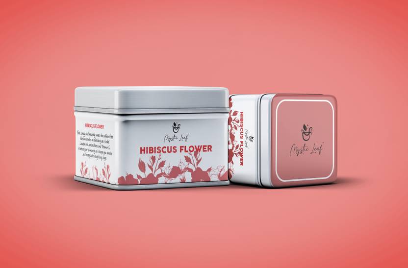 Mystic Leaf Hibiscus Flower Tea, Caffeine Free, Antioxidants, 100