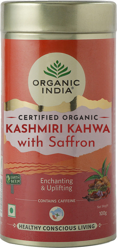 ORGANIC ORGANIC INDIA Kahwa Herbal Infusion Tea Box(2 x 50 g) - Flipkart Deal