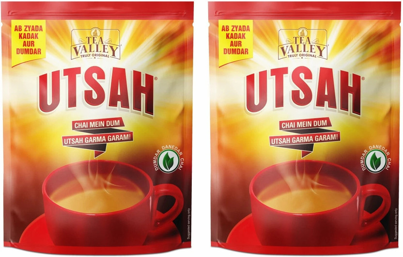 Tea Valley Utsah-1kg X 2 Black Tea Pouch(2 x 1000 g)