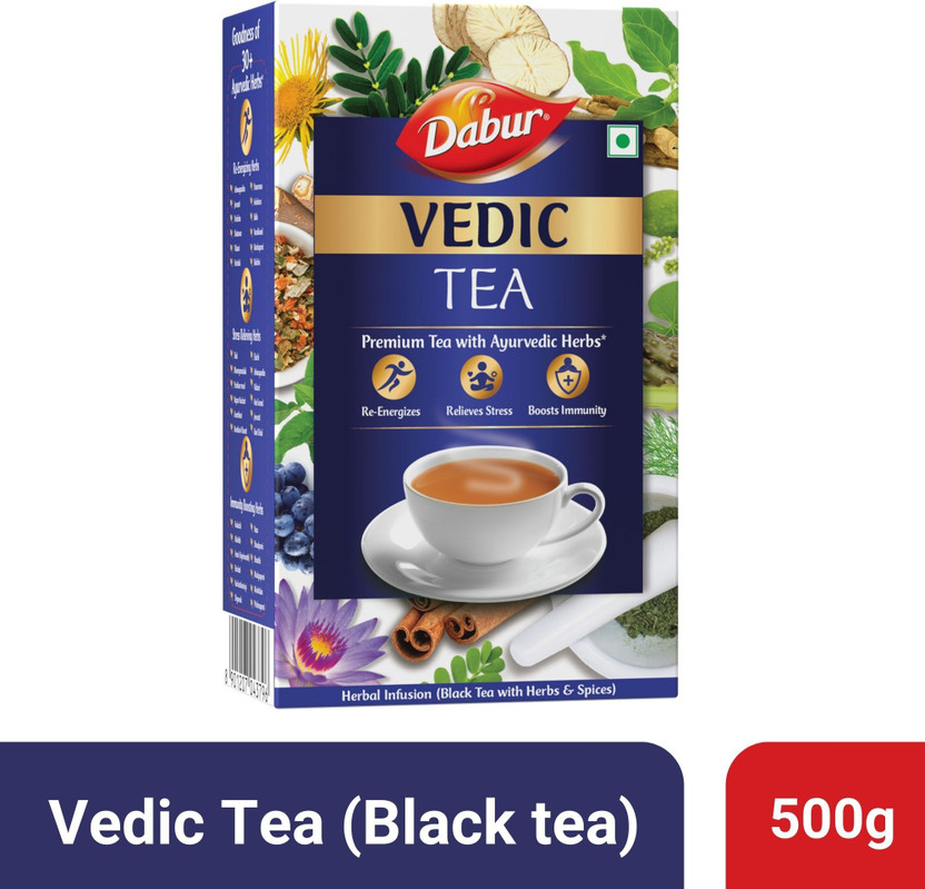 Dabur Vedic Premium , Ayurvedic Herb Black Tea Box(500 g)
